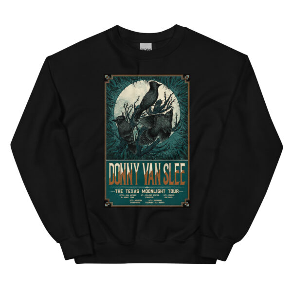 Crewneck - Donny Van Slee "Texas Moonlight Tour" - Image 2