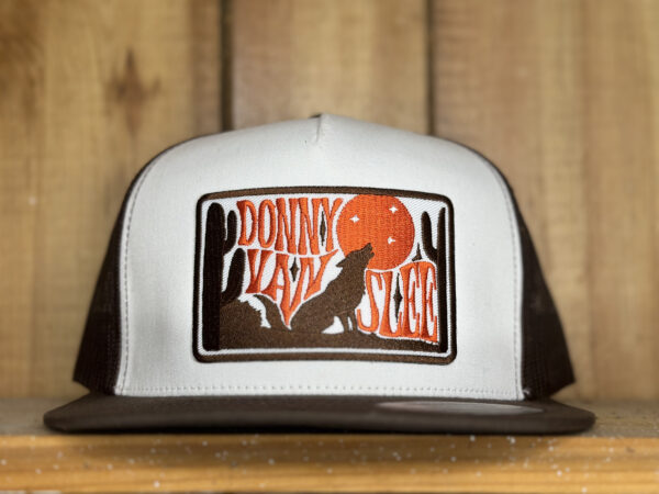 Brown & White Hat